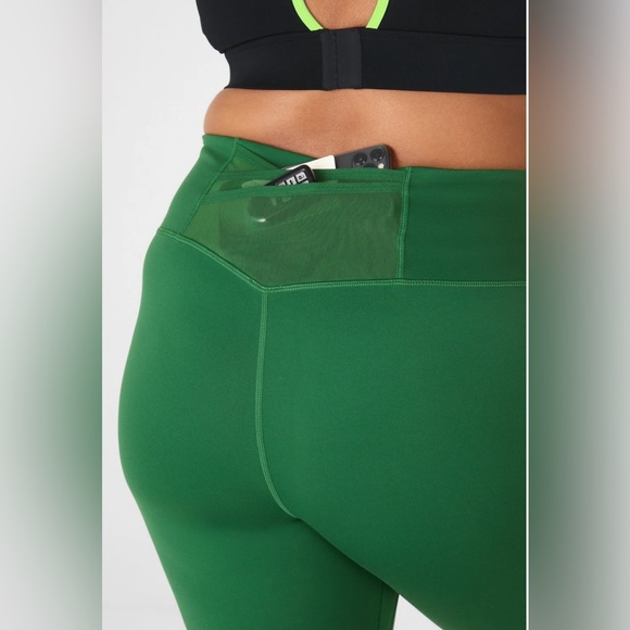 Fabletics Infinity Motion 365 High Waisted Leggings Color Green Size 4X - Picture 6 of 15